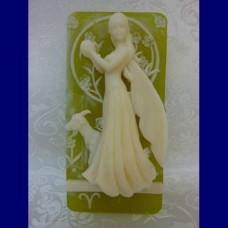 soap..capricorn, yellow and white.